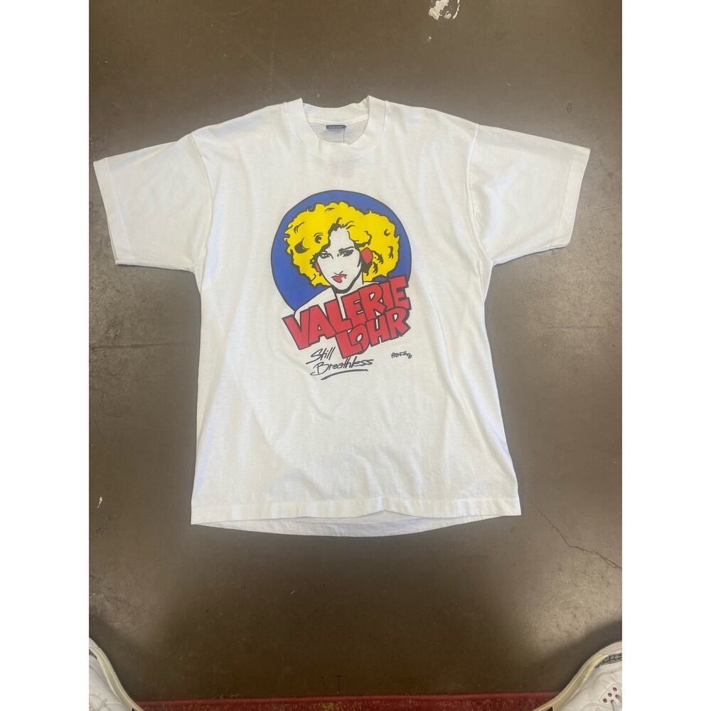 Vintage 80s 90s Valerie Lohr Still Breathless Model Miss Gay America 1990 TShirt